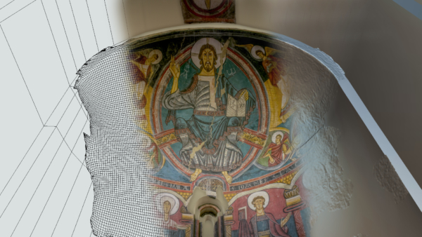pinturas abside Sant Climent de Taull MNAC